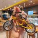 Креативний брелок у вигляді велосипеда Жовтий 3000007 фото