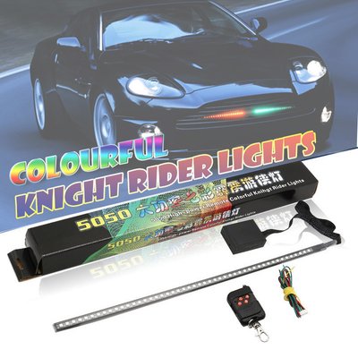 Автомобільна світлодіодна барвиста стрічка з дистанційним керуванням RGB 5050 6000008 фото